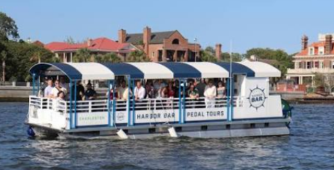Harbor Bar BYOB pedal party boat Charleston